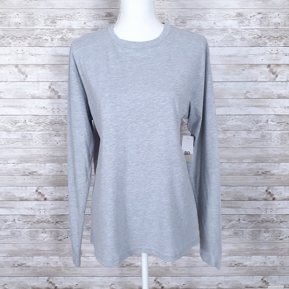BP Long Sleeved Tee S Gray 332A